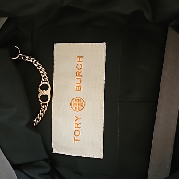 EUC Tory Burch Quilted Jacket. Size XXL Black - Picture 4 of 8